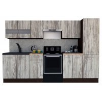 Bucatarie MARINA NEW 290 3A1 Wenge / Decor K084